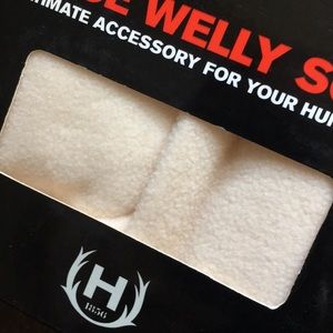 Hunter Fleece Welly Socks- Cream